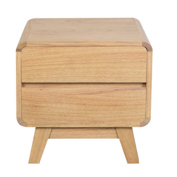 Solid Wood Night Stand (Soft Closing Drawers)