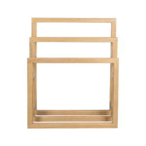 Solid Wood Towel Rack