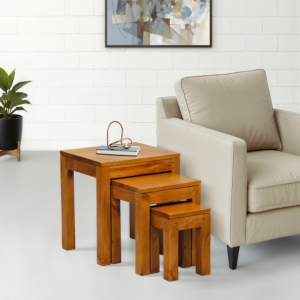 Solid Wood Nesting Table